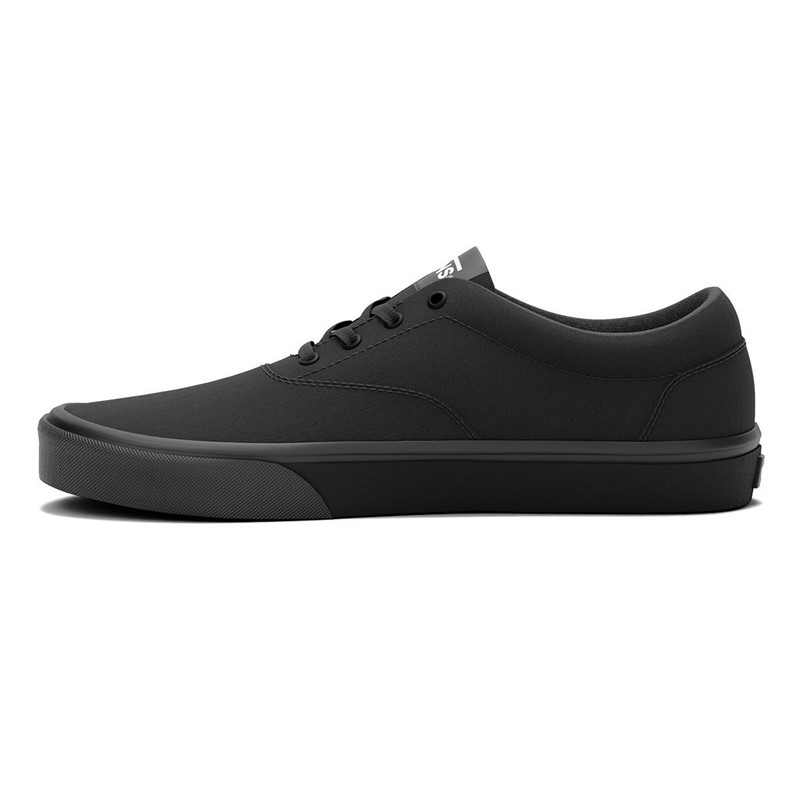 Vans Womens Doheny Canvas Trainers Black/Black