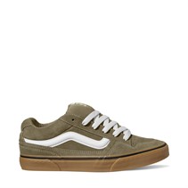 Vans Mens Caldrone Suede Trainers Olive