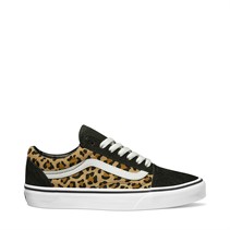 Vans Old Skool Leopard Trainers Black