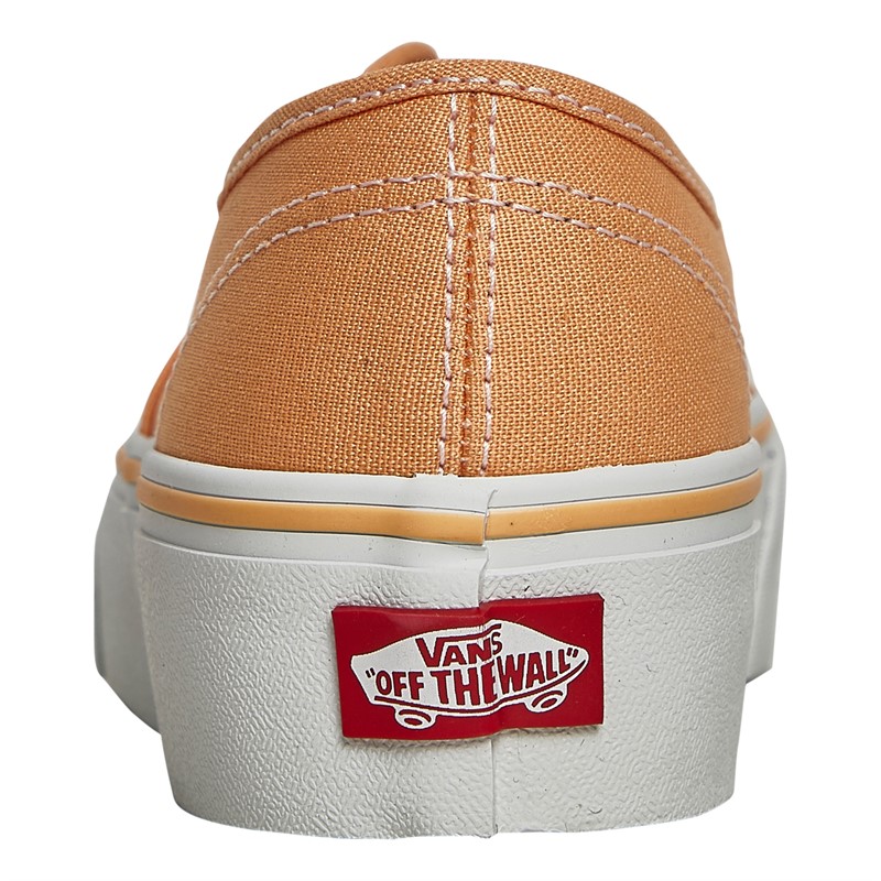 Vans Womens Authentic Platform Trainers Apricot