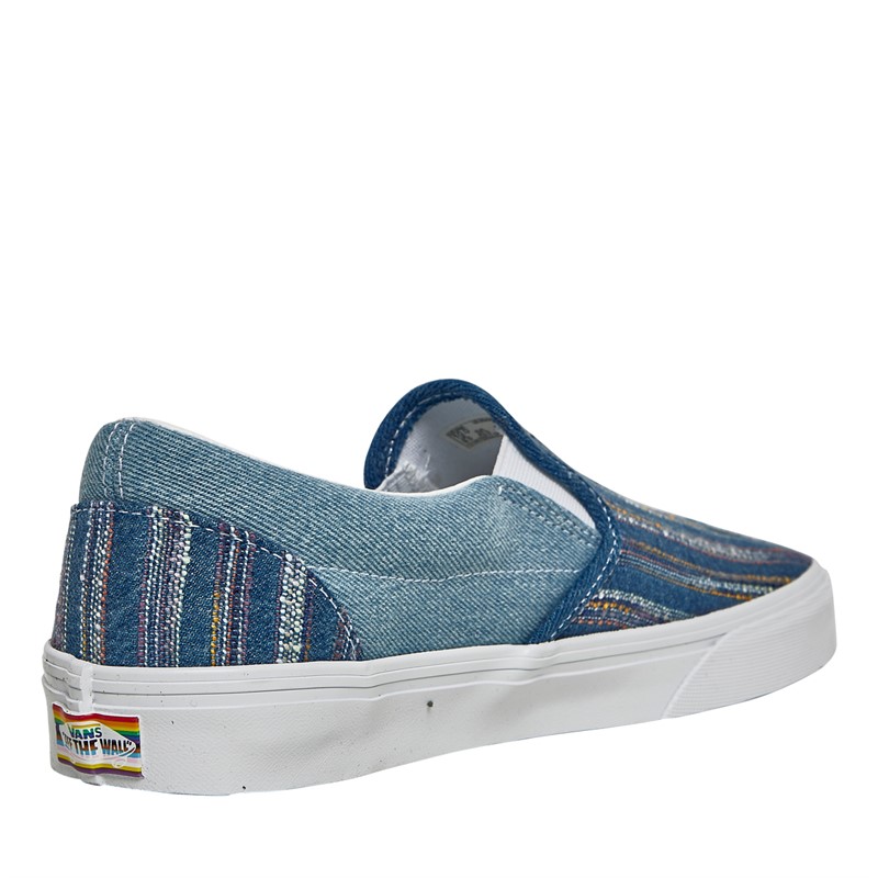 Vans Classic Slip-On Denim Stripes Trainers Multi