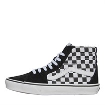 Vans SK8-Hi Checkerboard Trainers Black/True White