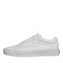 Vans Old Skool Tumbled Leather Trainers True White