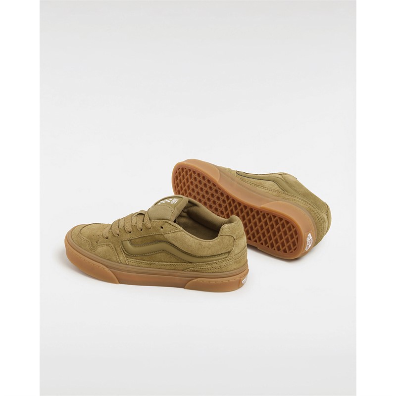 Vans Womens Caldrone Trainers Gothic Olive