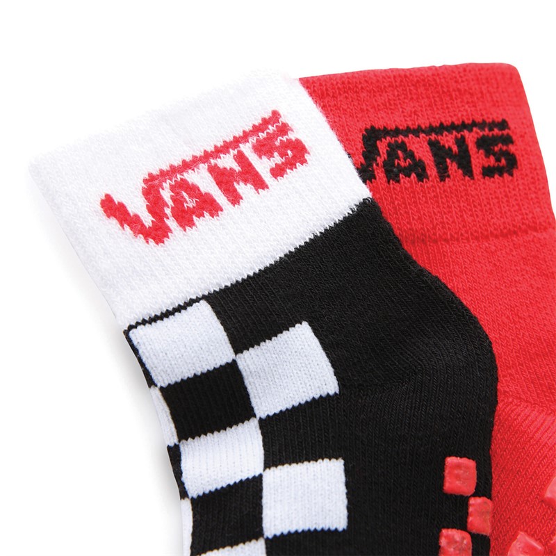 Vans Infant Drop V Classic Two Pack Socks True Red