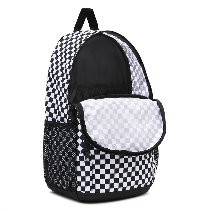 Vans Mens Alumni Pack 5 Printed Backpack Black/White