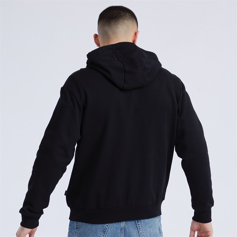 Vans Mens Essential Relaxed Full Zip Hoodie Black