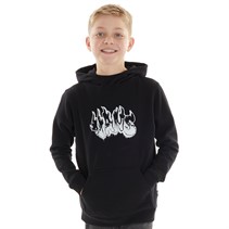 Vans Junior Boys Burnout Hoodie Black