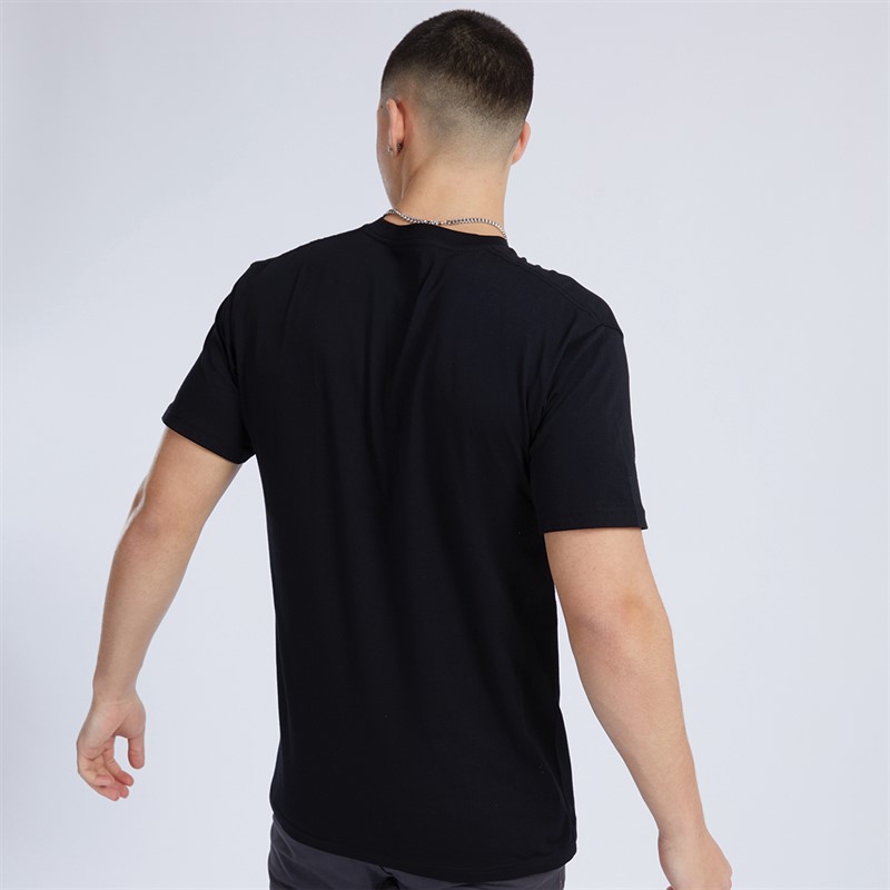 Vans Mens Left Chest Logo II T-Shirt Black