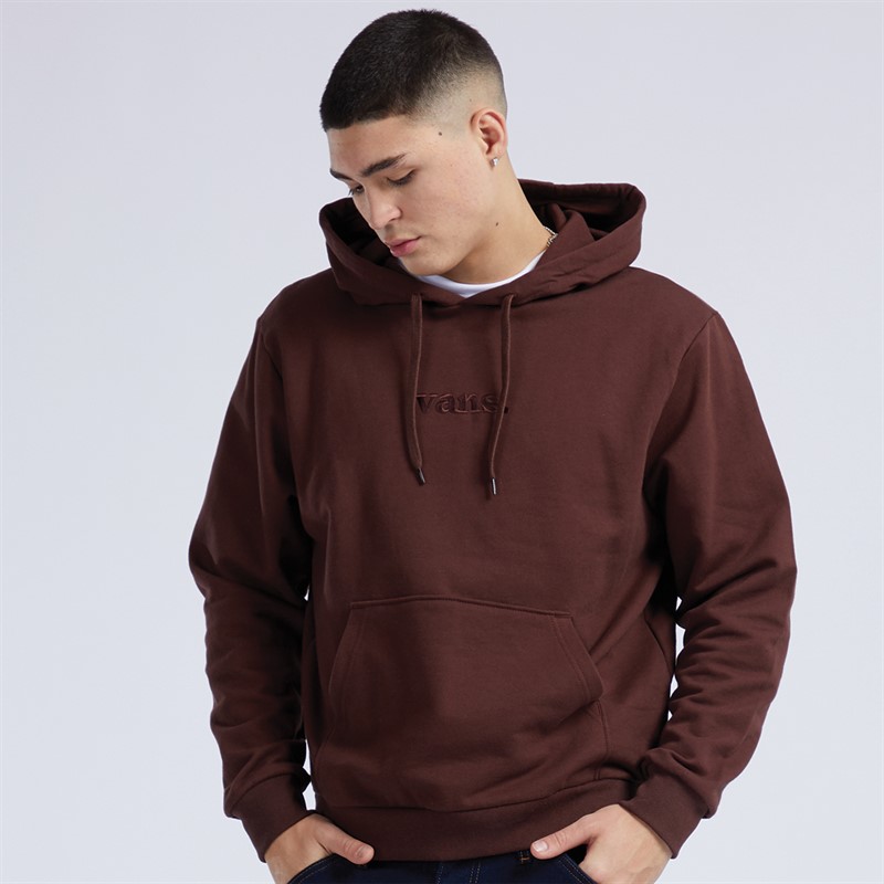 Vans Mens Essential Relaxed Hoodie Bitter Chocolate