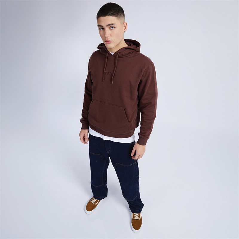 Vans Mens Essential Relaxed Hoodie Bitter Chocolate