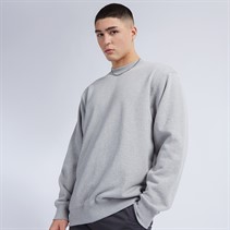 Vans Mens Original Standards Loose Sweatshirt Cement Heather