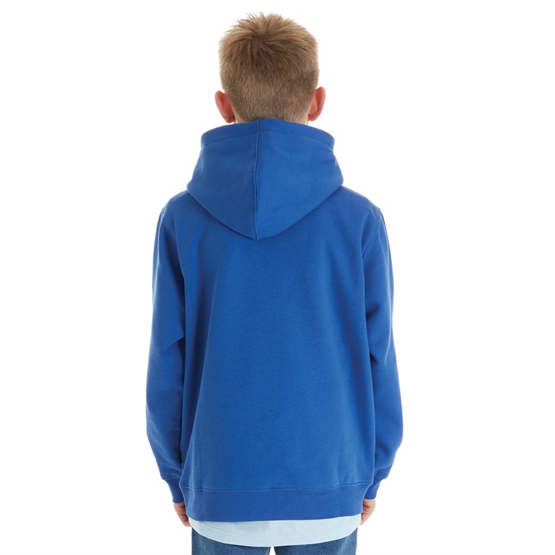 Vans Junior Boys Rattler Loose Hoodie True Blue