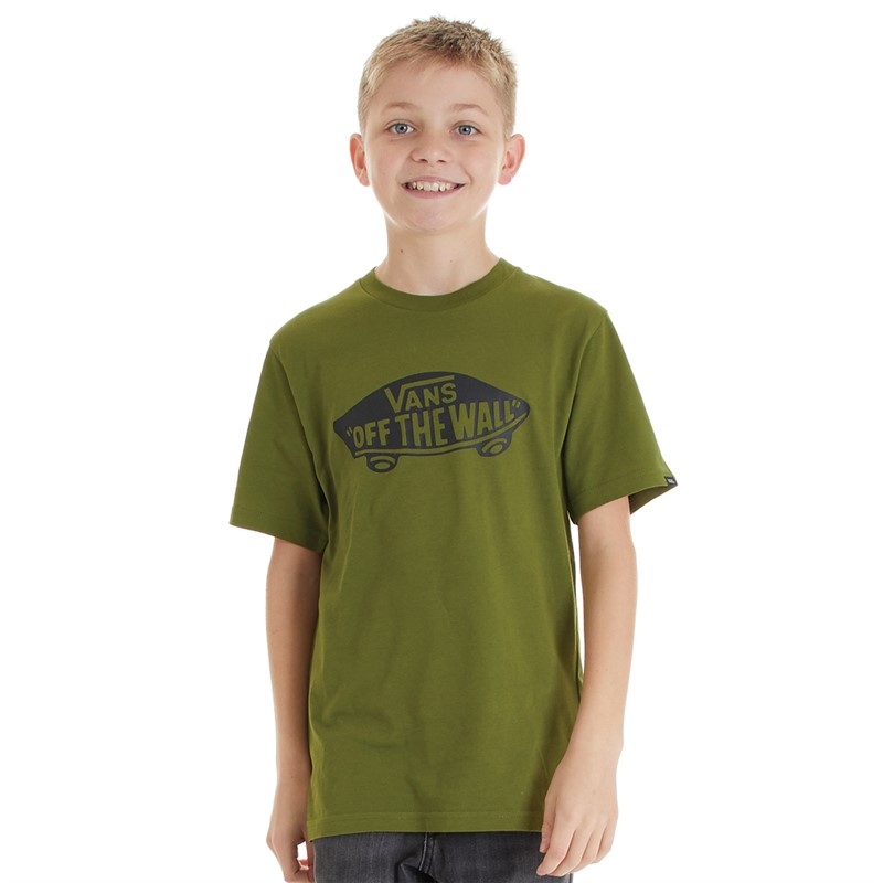 Vans Junior Boys Style 76 T-Shirt Pesto