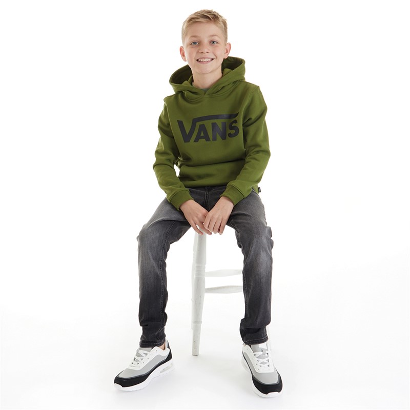 Vans Junior Boys Classic II Hoodie Pesto