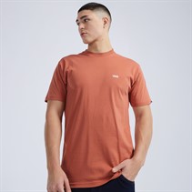 Vans Mens Left Chest Logo T-Shirt Auburn