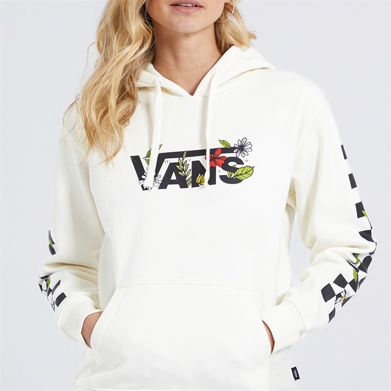 Vans Womens Foliage Bff Hoodie Marshmallow