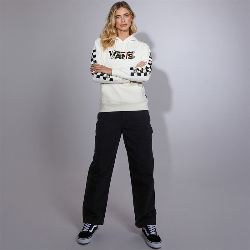 Vans Womens Foliage Bff Hoodie Marshmallow