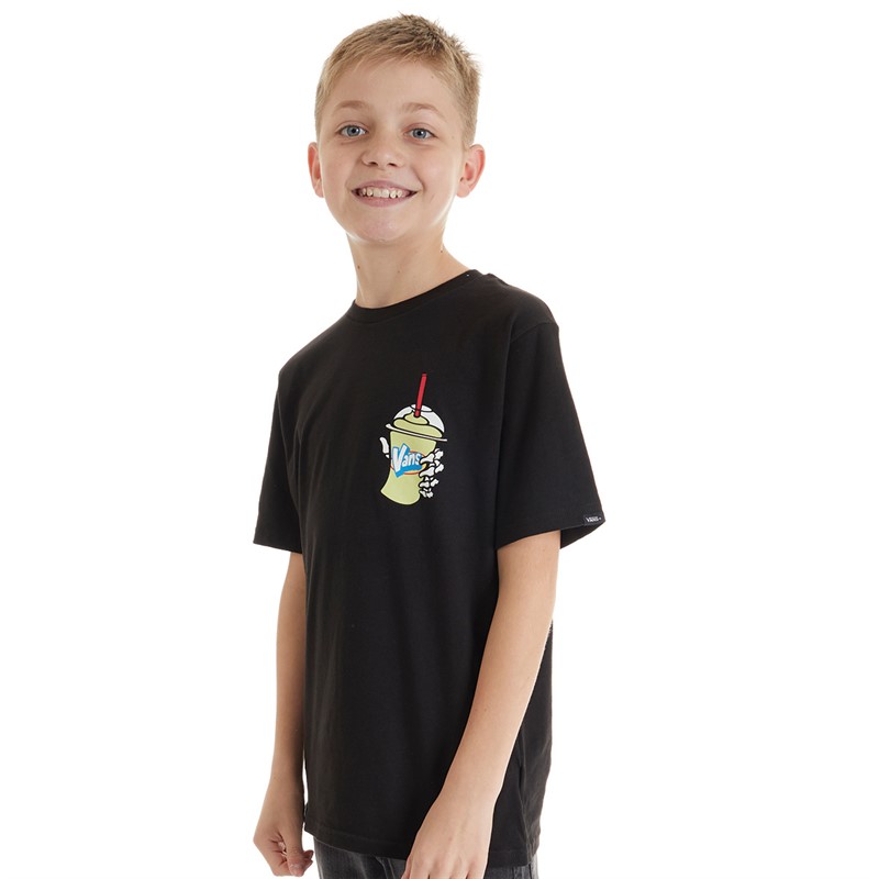 Vans Junior Boys Lil Reggie T-Shirt Black