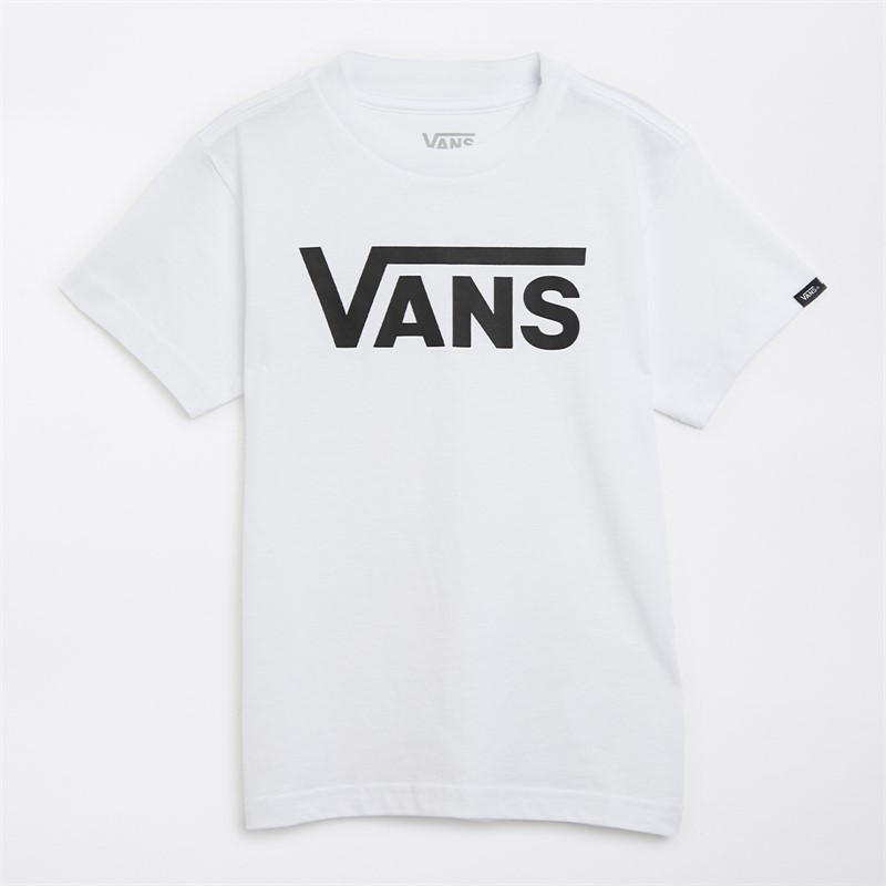 Vans Boys Classic T-Shirt White/Black