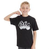 Vans Junior Boys Burnout T-Shirt Black