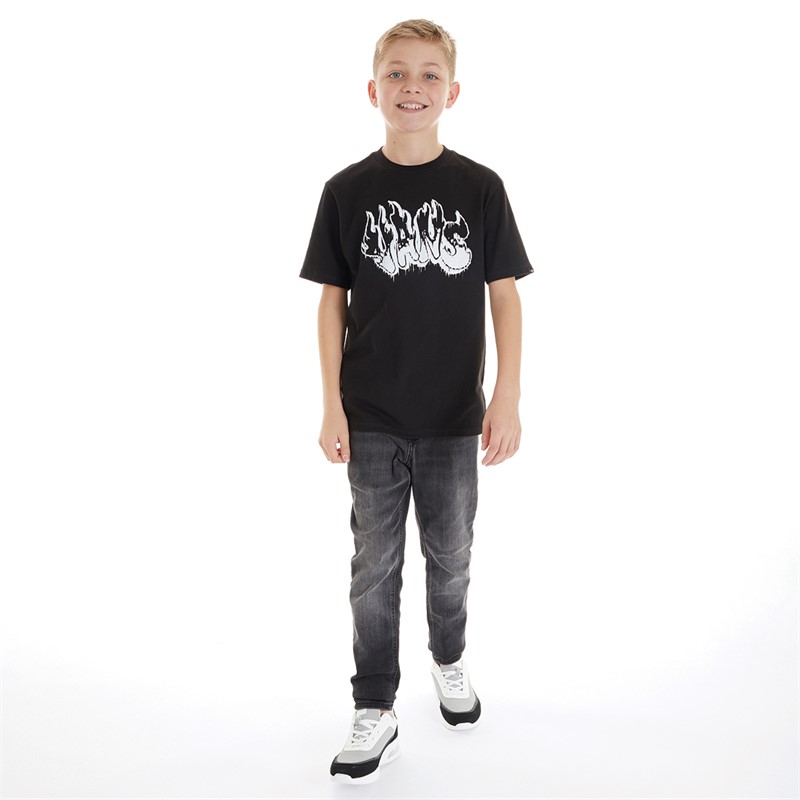 Vans Junior Boys Burnout T-Shirt Black