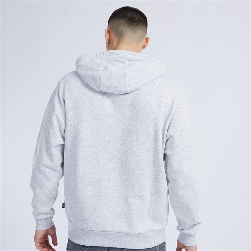 Vans Mens Essential Relaxed Hoodie Light Grey Heather