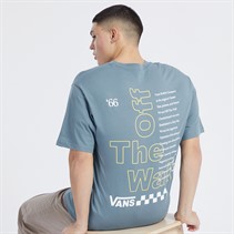 Vans Mens Posted T-Shirt Bluestone