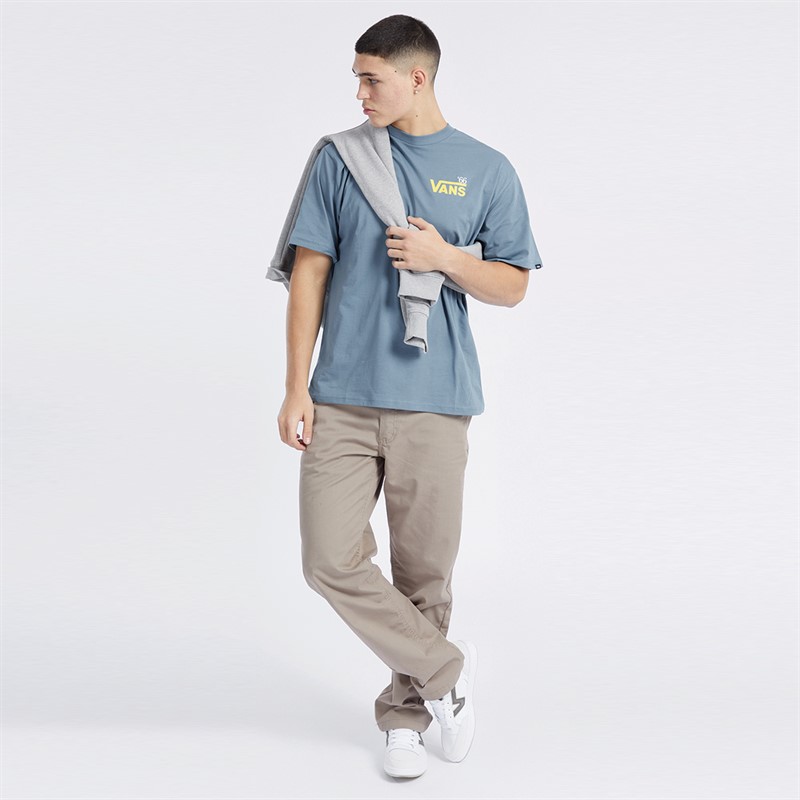 Vans Mens Posted T-Shirt Bluestone