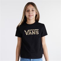 Vans Junior Girls Felidae Drop V T-Shirt Black