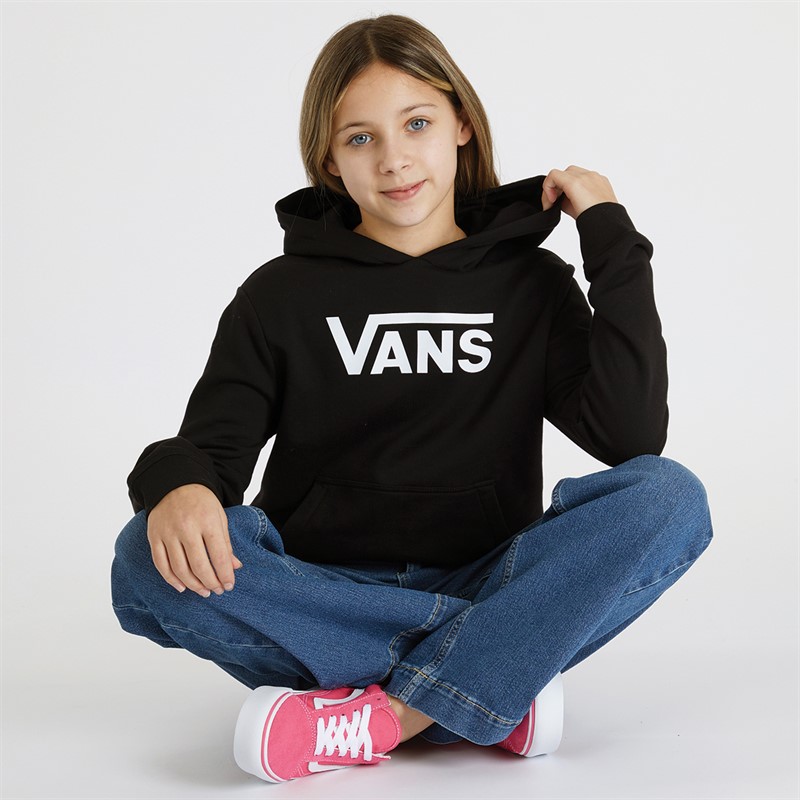 Vans Junior Girls Flying V Hoodie Black