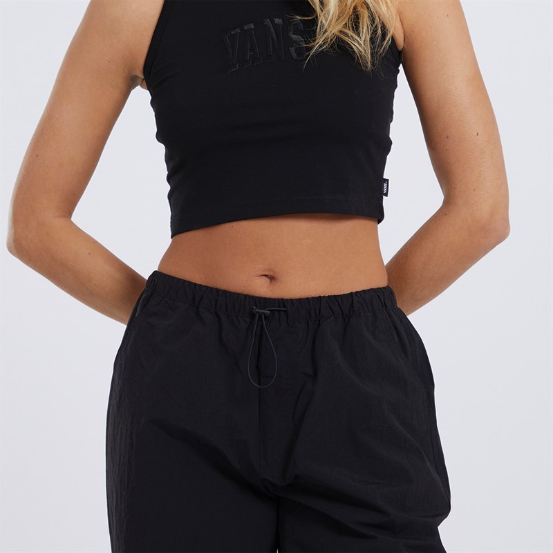 Vans Womens Riley Parachute Pant Black