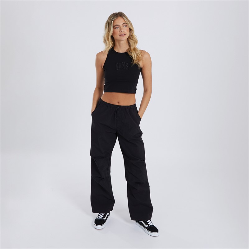 Vans Womens Riley Parachute Pant Black