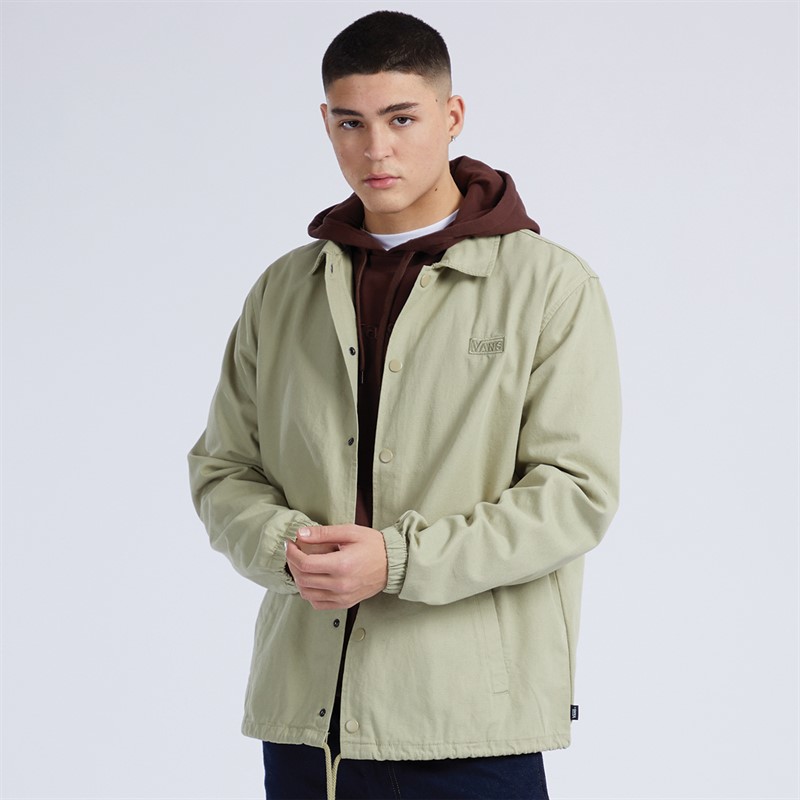 Vans Mens Torrey Canvas Coach Jacket Elm