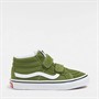 Vans Kids Sk8-Mid Reissue Velcro Trainers Pesto