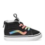 Vans Infant Girls Sk8-Hi Zip Trainers Black/Multi