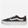 Vans Womens Ward Platform Trainers Black/White