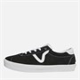 Vans Unisex Skate Sport Low Trainers Black/Black/White