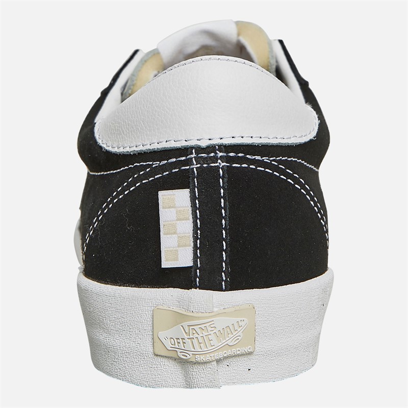 Vans Unisex Skate Sport Low Trainers Black/Black/White