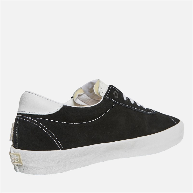 Vans Unisex Skate Sport Low Trainers Black/Black/White