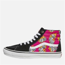 Vans Mens Sk8-Hi Trainers Fuchsia Fedora