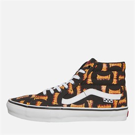 Buy Vans Sk8-Hi Vans X Thrasher Trainers Black/Multi display picture 1