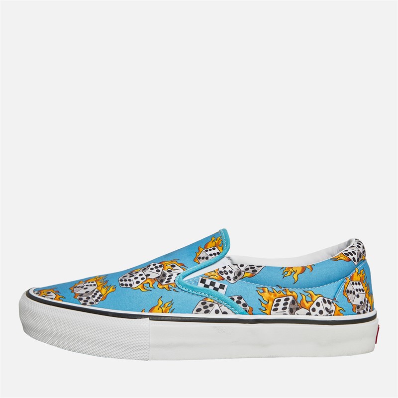 Vans Mens Skate Slip-On Trainers Synth Blue