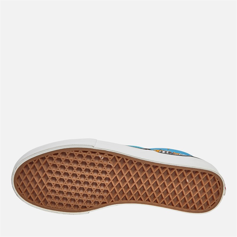 Vans Mens Skate Slip-On Trainers Synth Blue