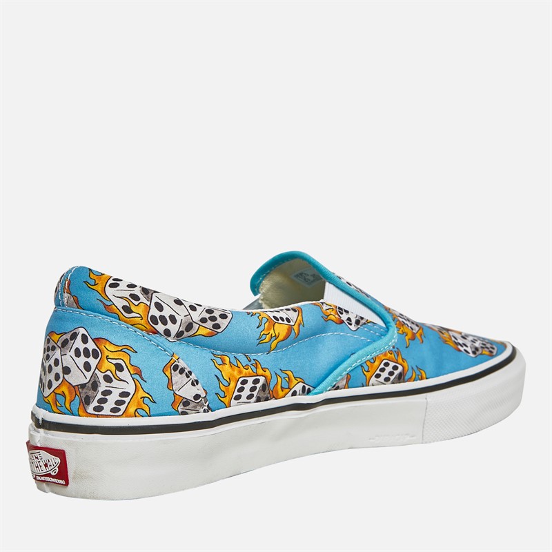 Vans Mens Skate Slip-On Trainers Synth Blue