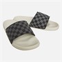 Vans Womens Range Checkerboard Sliders Black/Marshmallow