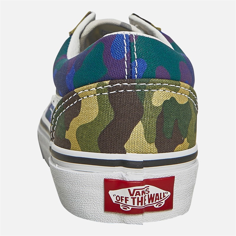 Vans Kids Old Skool Camo Trainers Multi