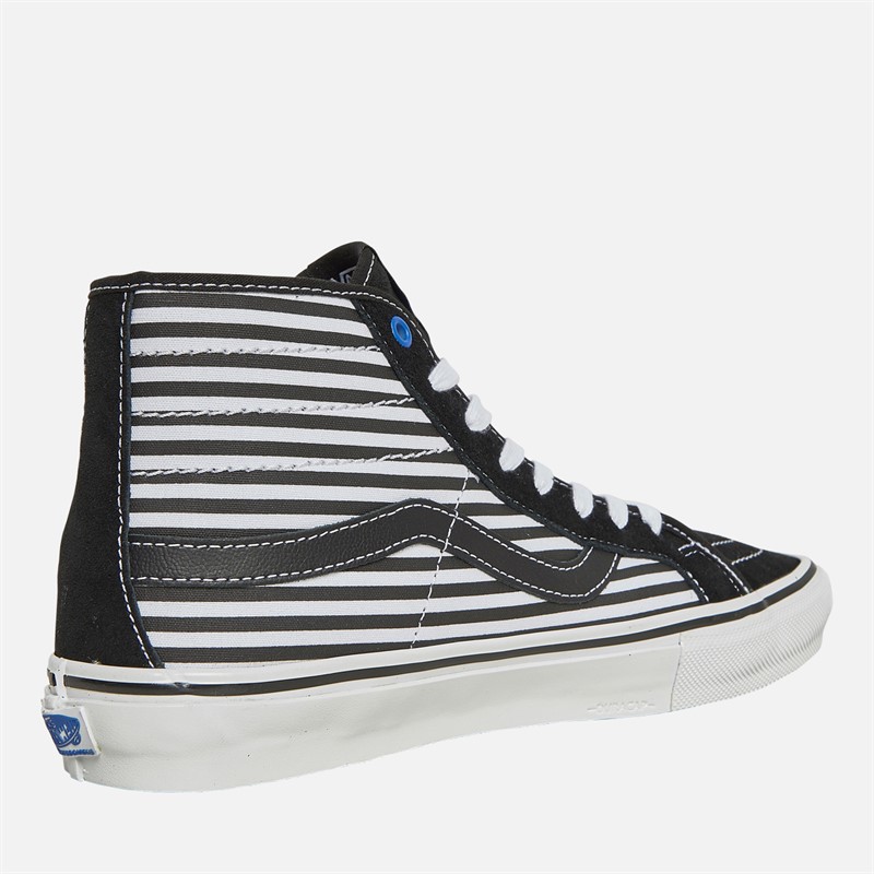 Vans Mens Skate Sk8-Hi Vans X Breana Geering Trainers Black/White