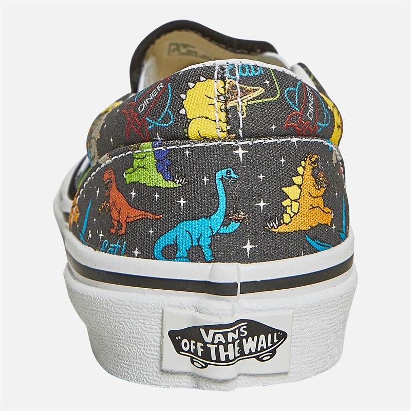 Vans Junior Classic Slip-On Trainers Asphalt/White