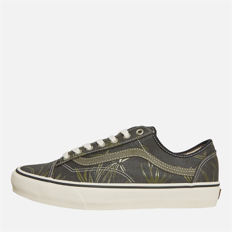 Vans Style 36 Decon Trainers Black Palm/Marshmallow